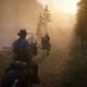 Rockstar’s newest batch of RDR2 shots, sprinkled throughout this article, don’t show actual gameplay interactions as players would see them. But there are plenty of shots of that in the game’s early August gameplay trailer that this screenshot is captured from.